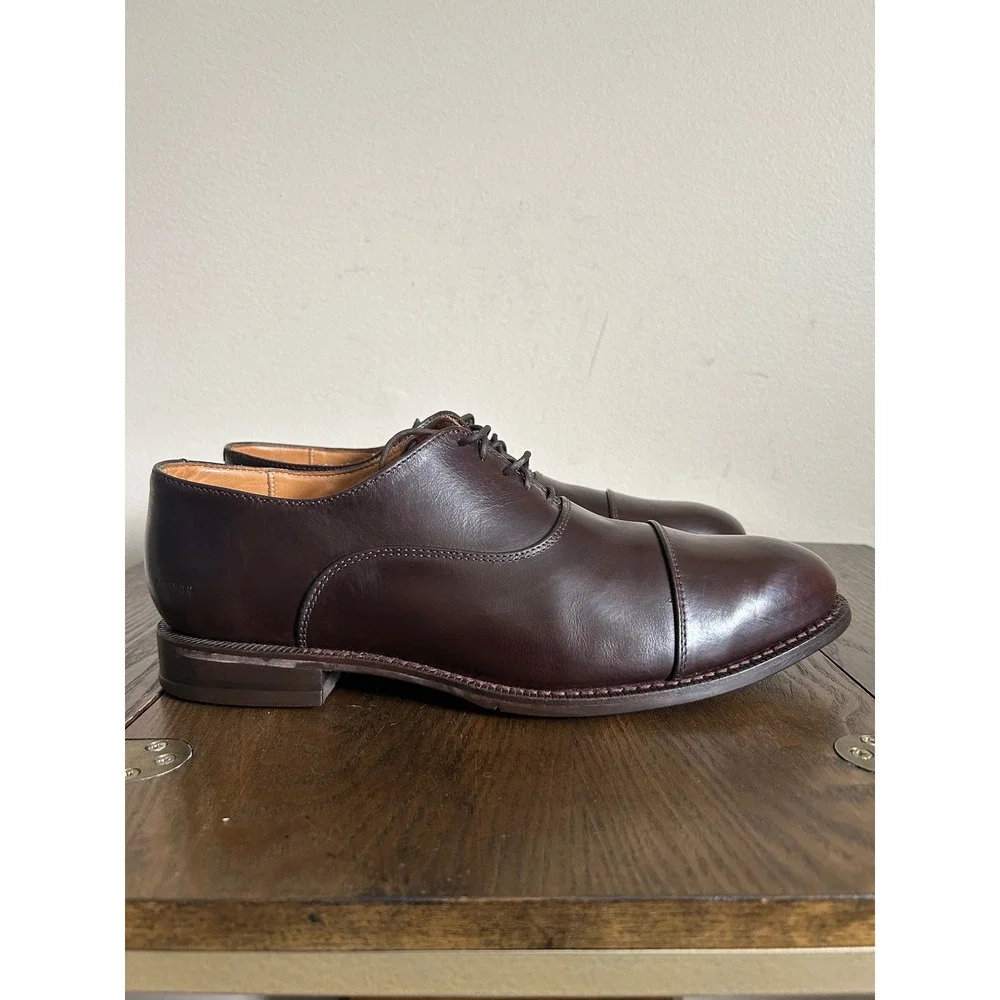 PROXON Steel Toe Executive Work Shoes CEO Brown